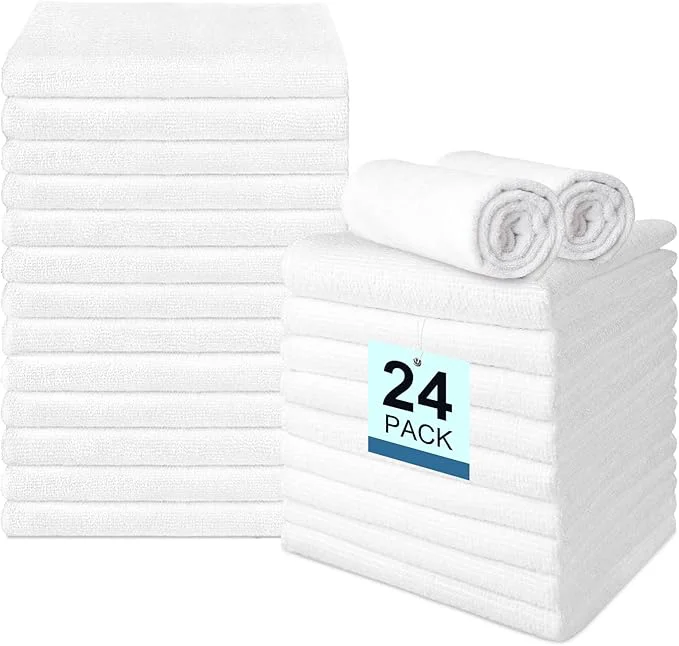Organic UNIMADE 24 Pack Hand Towels Set Relaxed