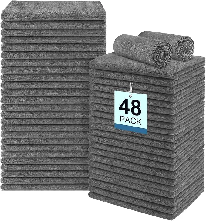 Recyclable UNIMADE 48 Pack Gym Towels Set Prestigious