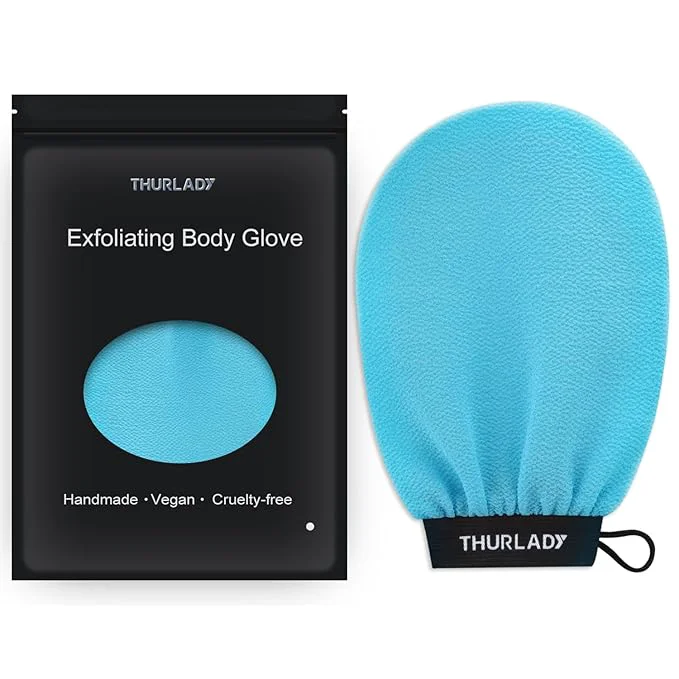 Premium Material Exfoliating Glove Korean Exfoliating Mitt Body Scrubber Viscose Fiber Bath Eco-Friendly