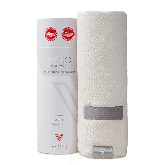 Professional VOLO Super Hero XL Hair Towel Super Absorbent Quick Dry Nanoweave Reduces Stylish