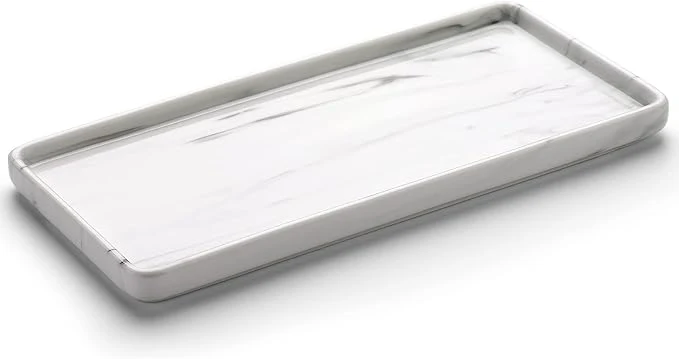 Natural Gurygo 10 Bathroom Tray for Counter Ceramic Vanity Trays for Bathroom Powerful