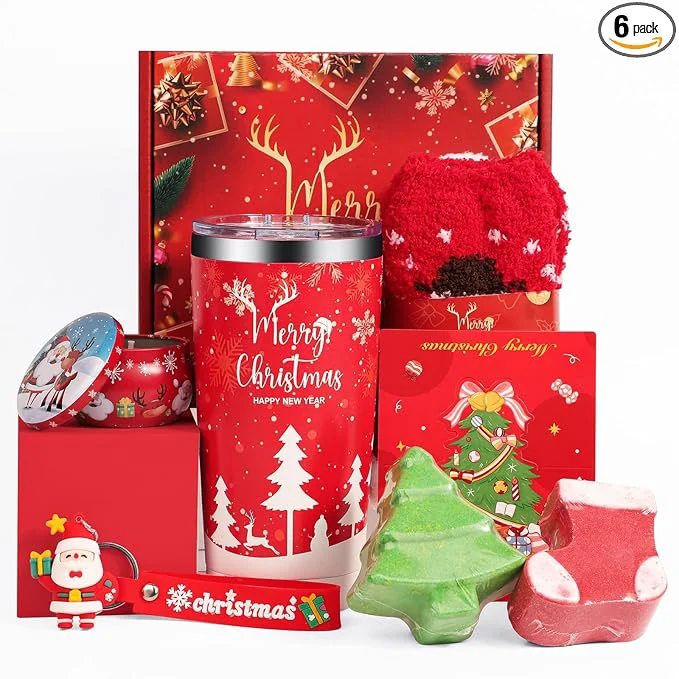 Convenient Birthday Gifts for Women Spa Gifts Baskets for Women Relaxation Self Care Kit Green