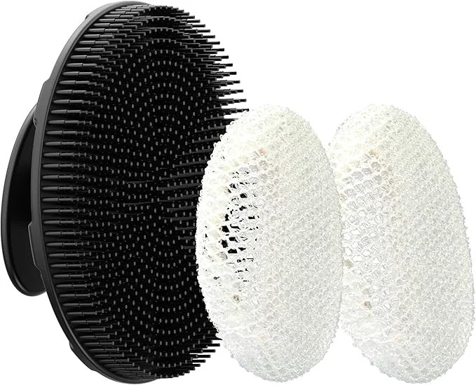 Flexible INNERNEED Food-Grade Soft Silicone Body Scrubber Shower Brush Handheld Next-Generation