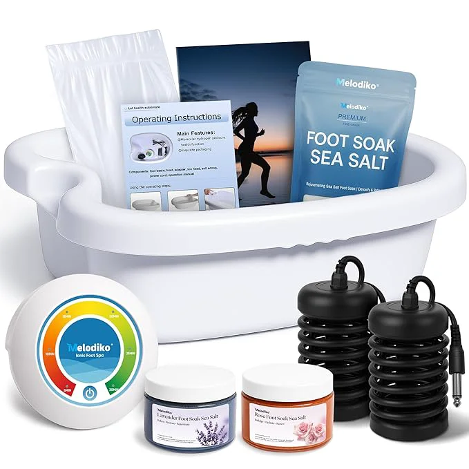 Expertly Made Ionic Foot Bath Detox Machine Premium Ion Foot Spa