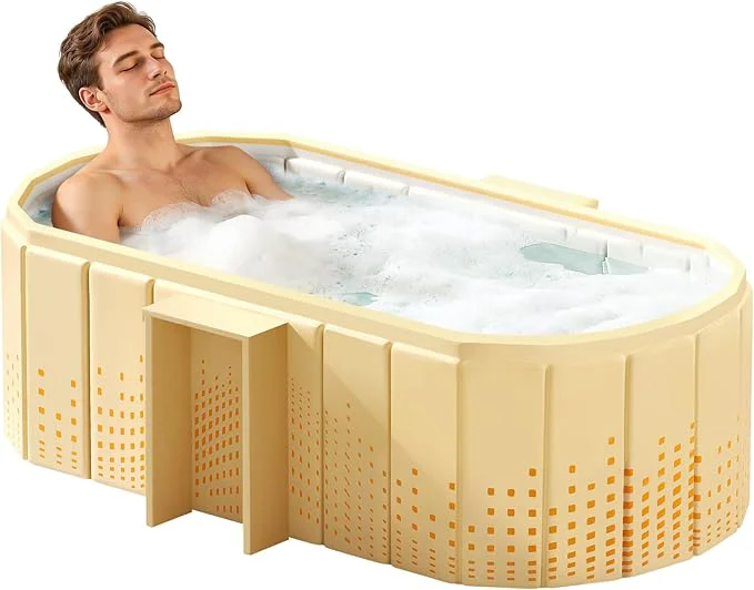 Fine Portable Foldable Bathtub standing Bathtub No Installation Bathroom SPA Innovative
