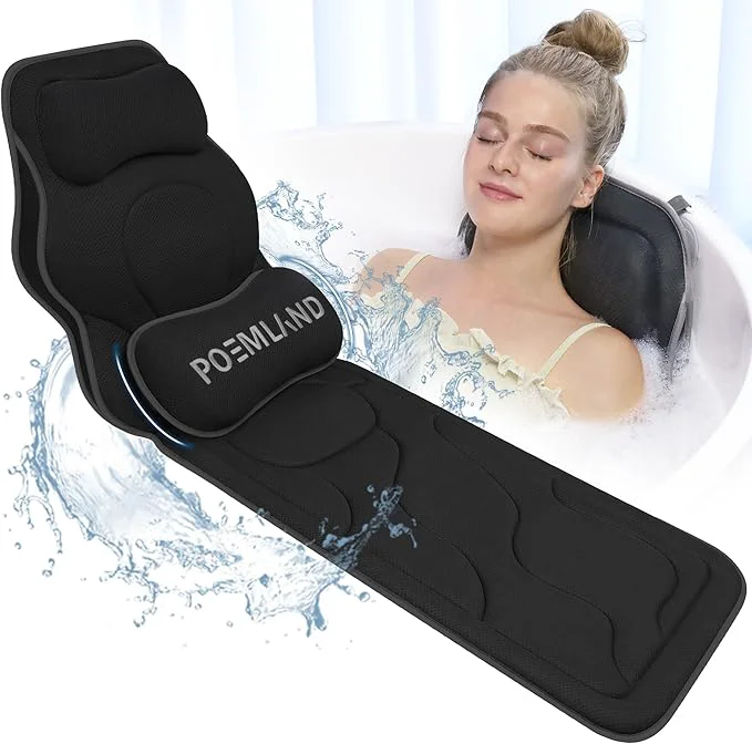 Poemland Luxury Full Body Bath Pillows Expertly Made
