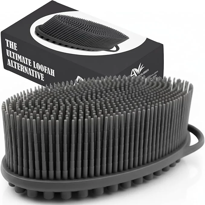 Refined Avilana Premium Silicone Body Scrubber Enhanced