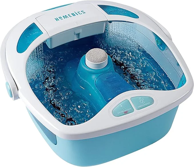 Artisan HoMedics Shower Bliss Foot Spa Shower Massage Water Jets Pedicure Center Breathable