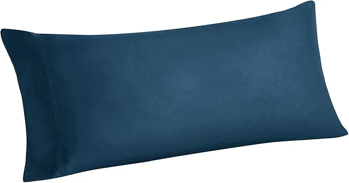 Specialty BEDELITE Body Pillow Cover Navy Blue 20×54 Inches Rayon Made from Bamboo Breathable amp Silky Soft Cooling Body Pillow Cover for Hot Sleepers Night Sweats Easy-to-Use