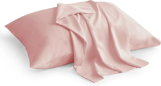 High-Grade BEDELITE Pillow Cases Queen Size Set of 2 Rayon Derived from Bamboo Cooling Pillow Cases for Hot Sleepers amp Night Sweats Breathable and Silky Soft Envelope Pillowcases Coral 20 quot x30 quot Superior