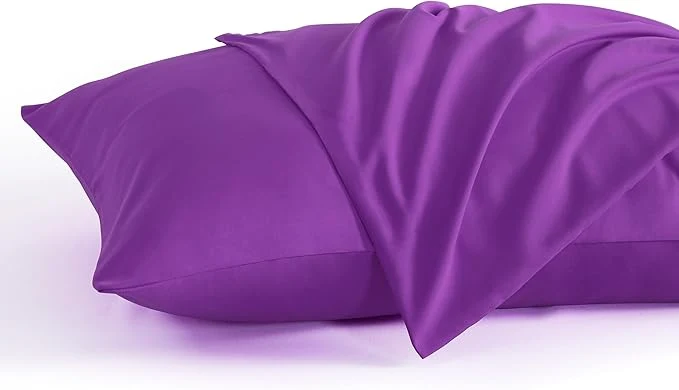 Trendy NTBAY King Pillow Cases Set of 2 2 Pack Brushed Microfiber 20×36 Pillow Cases Soft Wrinkle Fade Stain Resistant Purple Pillow Cases with Envelope Closure 20×36 Inches Purple Reliable