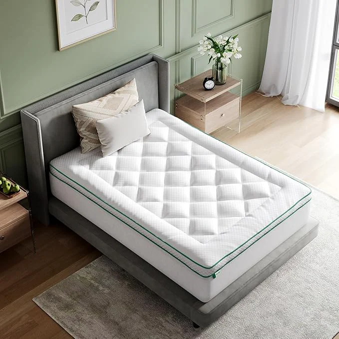 Durable Novilla Twin Mattress Topper Soft Pillow Top for Dorm Bed Breathable Quilted Mattress Pad Cover with Deep Pocket Down Fill Machine Washable Back to School Essentials Professional