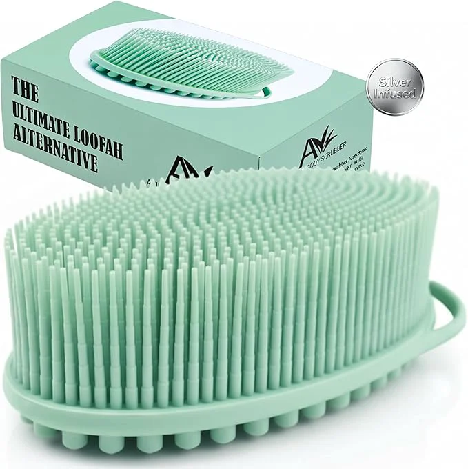 Exclusive Avilana Silver Edition Body Scrubber Traditional