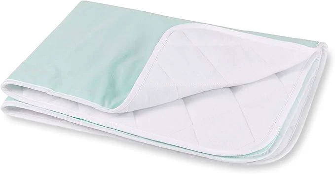 Soft DMI Waterproof Sheet to be Used as a Bed Pad Bed Liner Mattress Protector Pee Pad Furniture Cover or Seat Protector with Quilted Slide Sheet and 4 Layers of Protection Without Straps 36 x 40 High-End