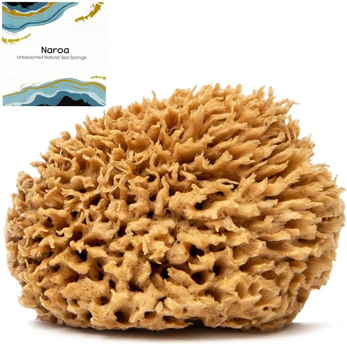 Premium Naroa Soft Natural Sea Sponge Gentle Loofah Classic