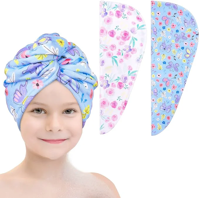 Prestigious Basumee Microfiber Hair Towel Wrap Recyclable