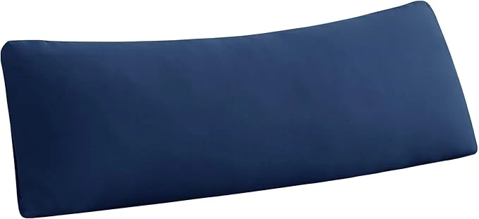 Comfortable Stretchy Body Pillow Case Cover – Jersey Knit Long Pillowcase for Body Pillow 1 Pack – Envelope Closure amp Skin-Friendly Soft and Breathable for Sleeping 20 quot x54 quot Navy Secure