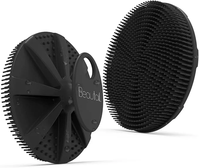 Convenient Silicone Body Scrubber BEAUTAIL Shower Bath Scrubber More Hygienic Than Classic