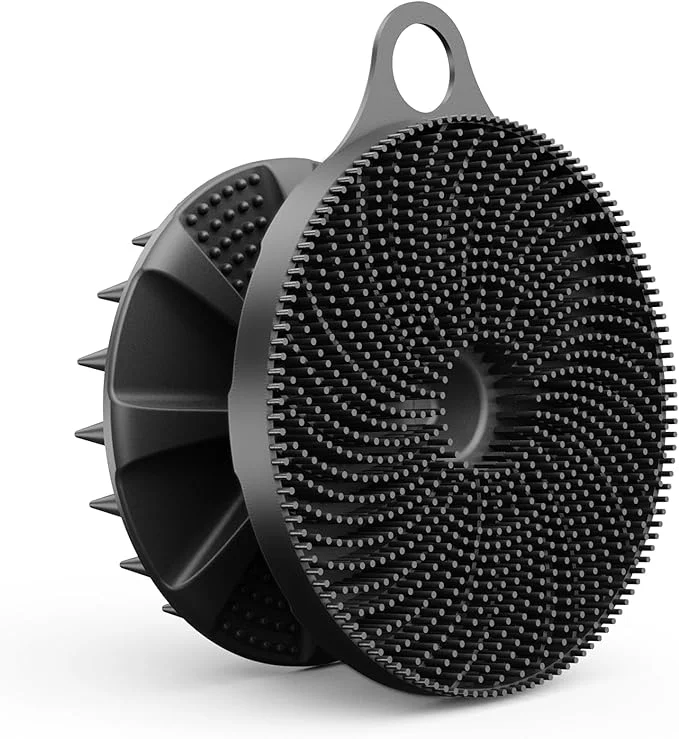 Superior 2 in 1 Silicone Brush BEAUTAIL Body Shower Scrubber and Scalp Hair Massager Original Design
