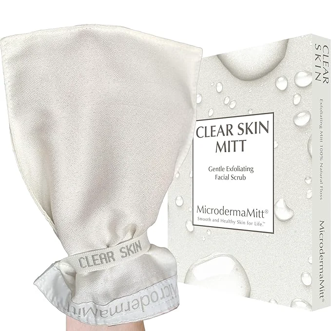 Practical MicrodermaMitt Clear Skin Exfoliating Mitt Stylish