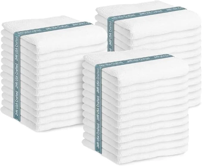 Artisan JMR White Bath Towels Bulk Pack of 36 Eco-Friendly