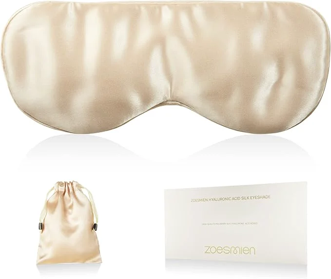 Durable Sleep Mask Mulberry Silk for Light Blocking ZOESMIEN Eye Mask for Women Elite