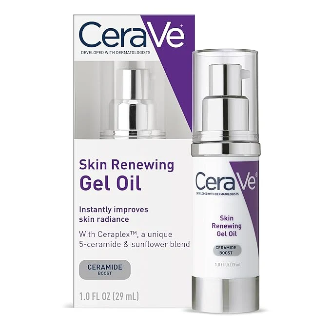 Prestigious CeraVe Skin Renewing Gel Oil Daily Hydrating Serum Clean