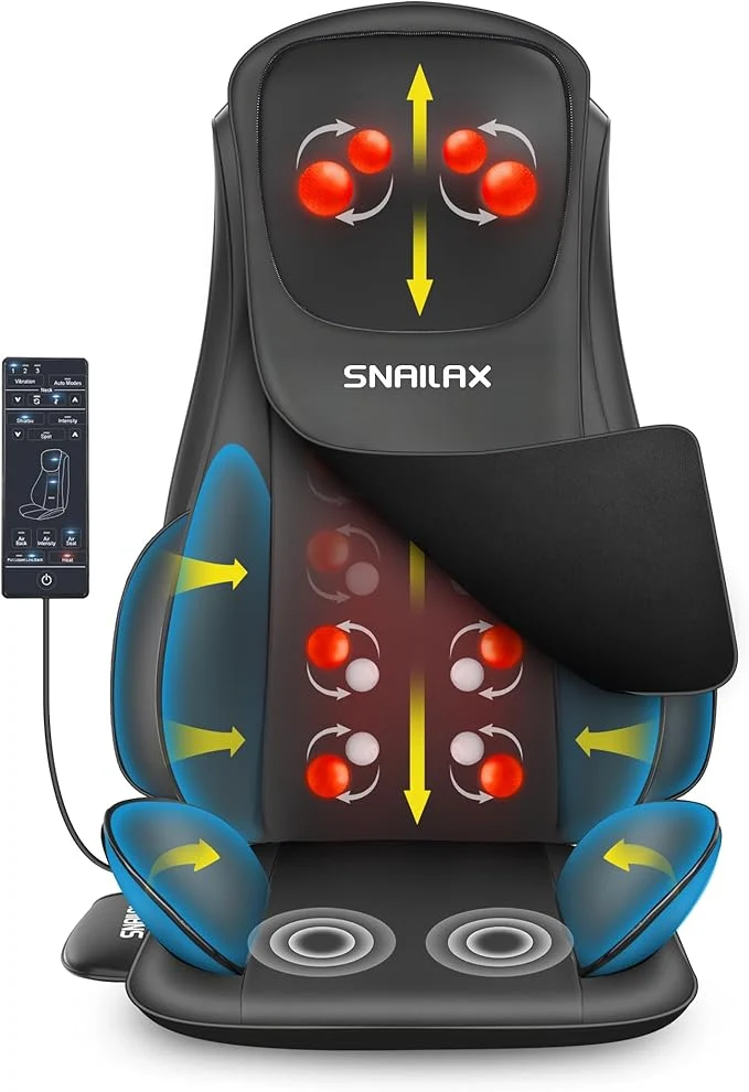 Clean Snailax Shiatsu Neck Back Massager Fine Crafted