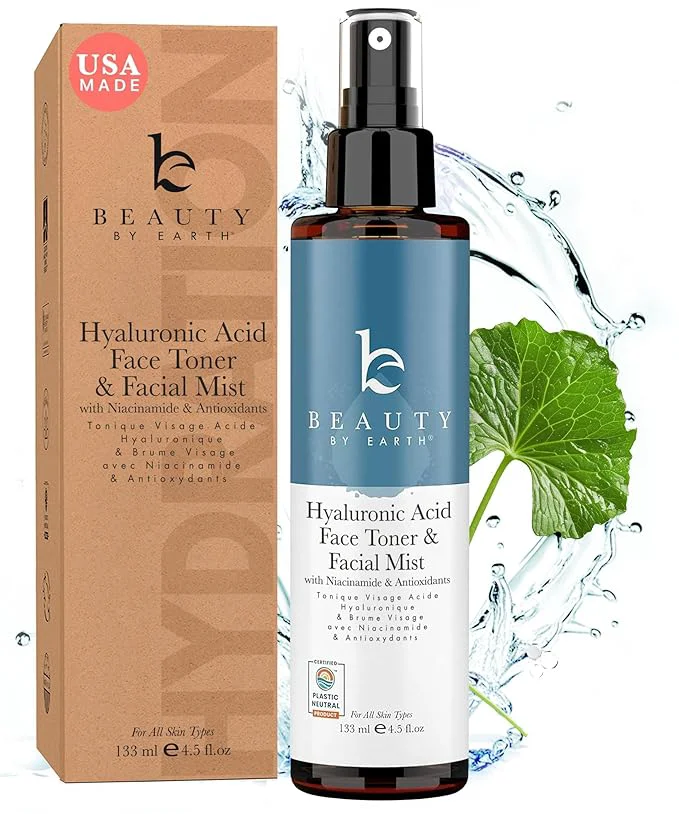 Long-Lasting Hyaluronic Acid Toner for Face Clean