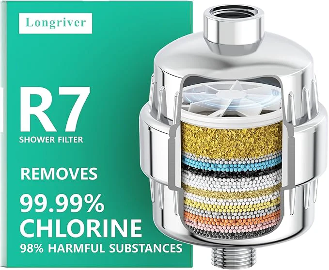 Versatile R7 Shower Filter High Put Shower Water Filter Secure