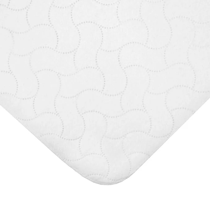 Convenient American Baby Company Waterproof Quilt-Like Flat Reusable Multi-use Protective Mattress Pad Cover for Babies Adults and Pets White 27 quot x36 quot Fine Crafted