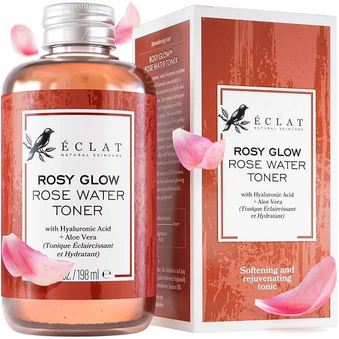 Sophisticated Eclat Skincare Rose Water Toner – Hydrating Toner Organic