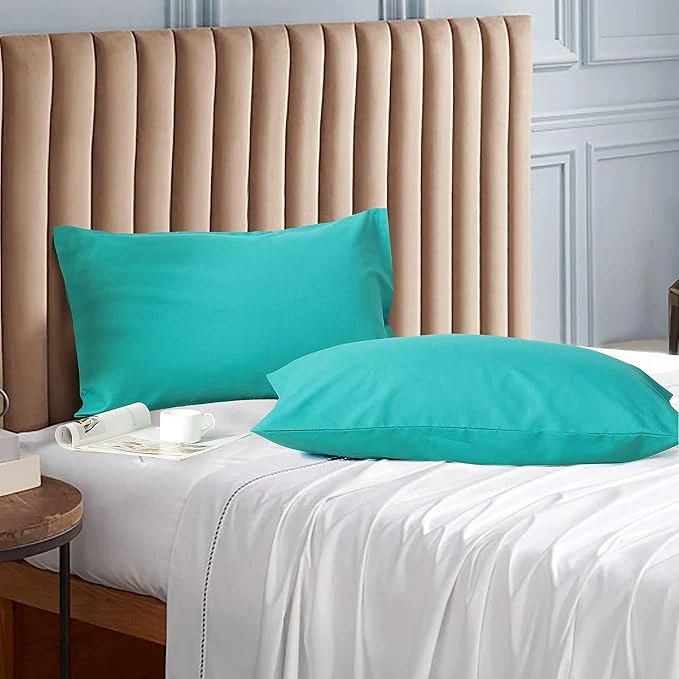 Innovative Evolive Ultra Soft Brushed Microfiber Standard Size 20 quot x30 quot Pillowcases Pair Set of 2 with Envelope Closure 20 quot x30 quot Standard Peacock Blue Original Design