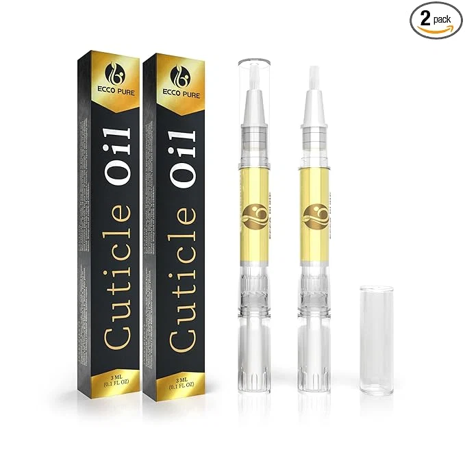 Elite 2-Pack Cuticle Oil Pen with Vitamin E – Nail Cuticle Moisturizing Oil – Carefully Designed