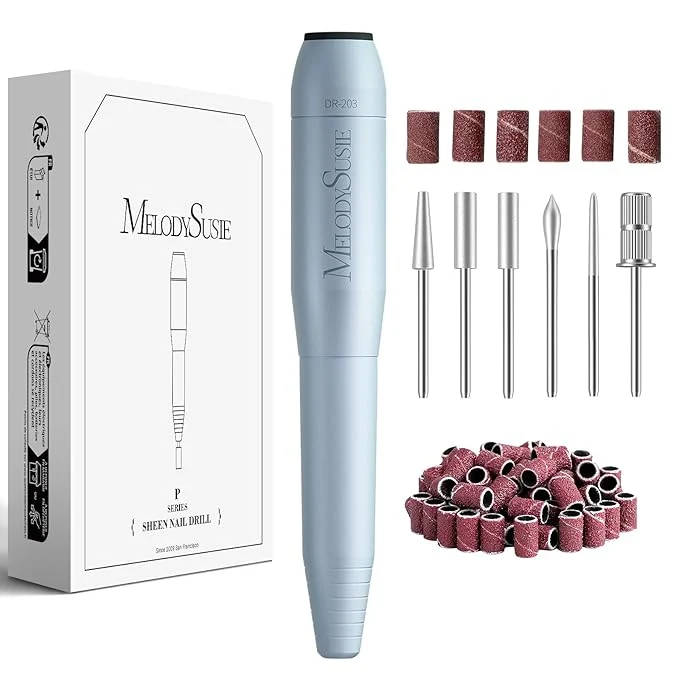 Original Design MelodySusie Pen-Shaped Portable USB Nail Drill PC120I 20000RPM Electric Nail Organic