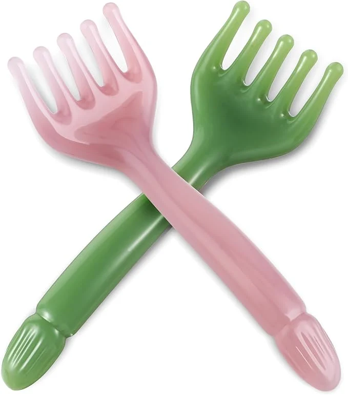 Breathable WY LIGHTING LEVEL 2Pcs Head Massager Manual Hair Scalp Massager Gua Sha Five Fast