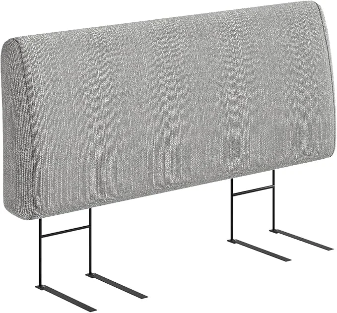 Exceptional 4.7 Headboard for Full Size Bed No Drill Needed Gray 5-Min Assembly Upholstered Headboard for 8–14 Inch Mattress Washable Cover for Renters Dorm Kids Pet Excellent