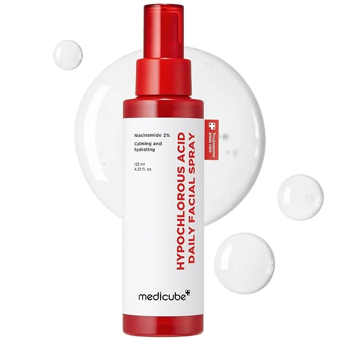 Powerful medicube Power Soothing Spray Hypochlorous Acid Spray Minimalist