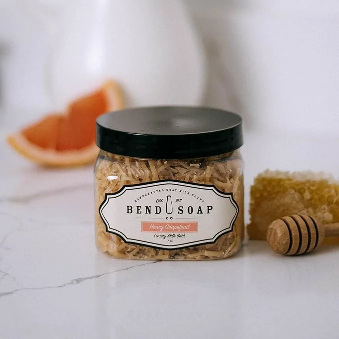 Elite Bend Soap Company Milk Bath Natural Ingredients Gentle Cleanser Powerful