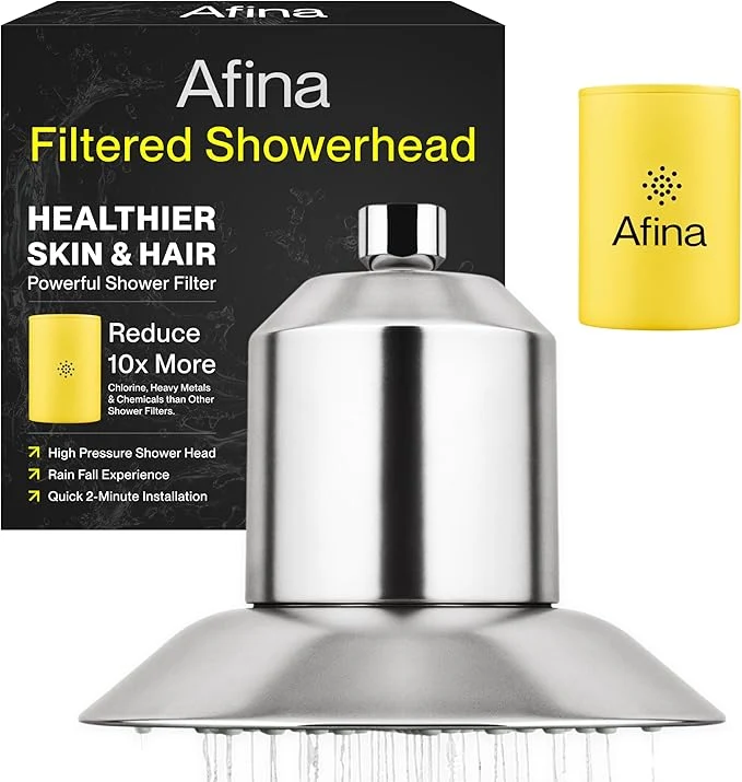 Trendy Afina Filtered Shower Head Shower Filter Premium