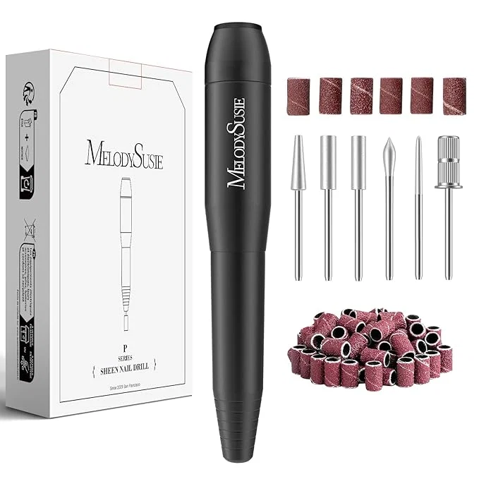 Comfortable MelodySusie Electric Nail Drill Machine PC120I Portable Electric Nail File Unique