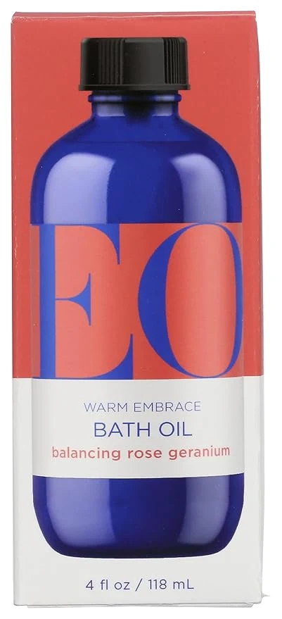 Authentic Eo Bath Oil Rose Geranium 4 Fl Oz Top-Quality
