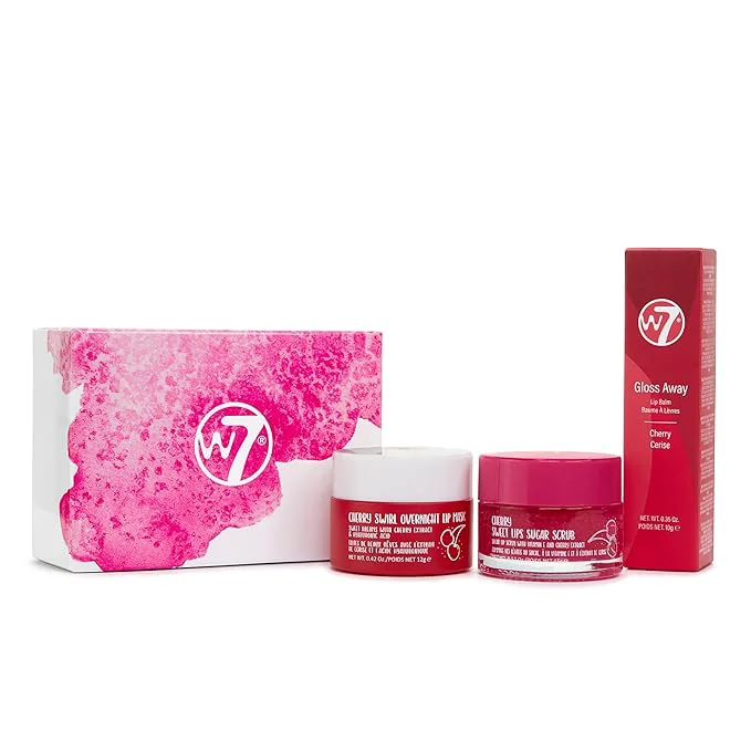 Official W7 Sweet Dreams Lip Care Trio Green