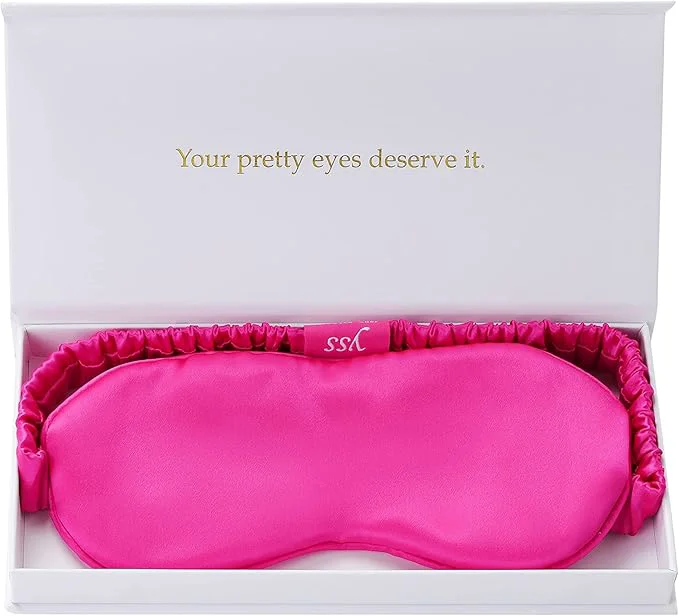 Pure Silk Sleep Mask Light Blocking Luxury Mulberry 19mm Silk Eye Mask Eye Specialty