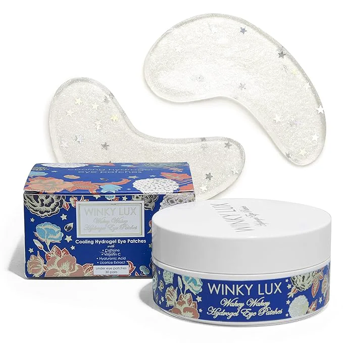 Prestigious Winky Lux Wakey Wakey Hydrogel Eye Patches – Cooling Under Eye Patches Refined