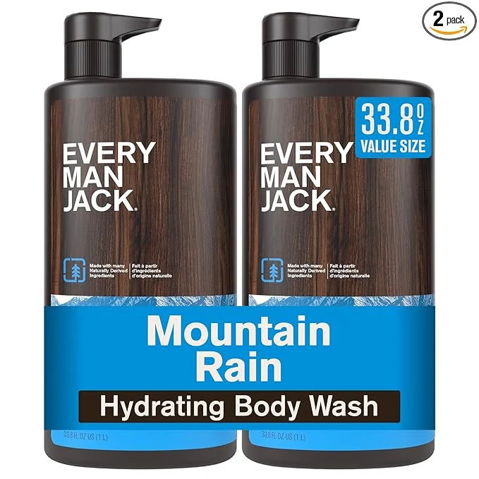 Exclusive Every Man Jack Mountain Rain Mens Body Wash Versatile