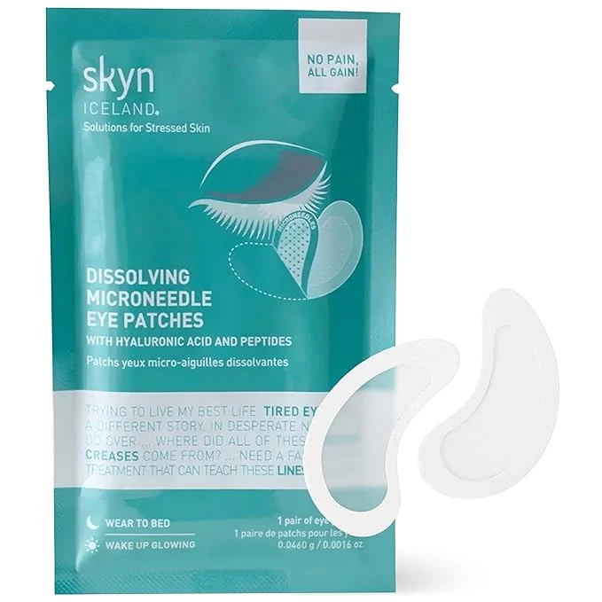 Healthy Skyn ICELAND Dissolving Microneedle Under Eye Patches World-Class