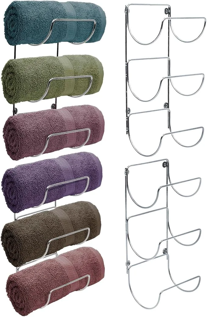 Lightweight Sorbus Bathroom Wall Mounted Towel Rack Next-Generation