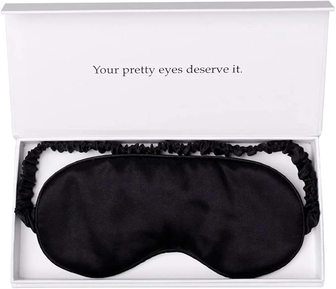 Next-Generation Silk Sleep Mask Light Blocking Luxury Mulberry 19mm Silk Eye Mask Eye Trusted
