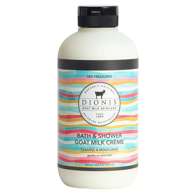 Fast Dionis Bath Shower Goat Milk Crème Sea Treasures 14.5oz High-End